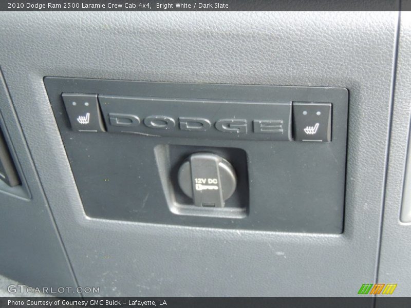 Bright White / Dark Slate 2010 Dodge Ram 2500 Laramie Crew Cab 4x4