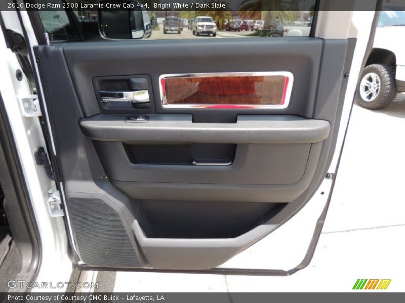 Bright White / Dark Slate 2010 Dodge Ram 2500 Laramie Crew Cab 4x4