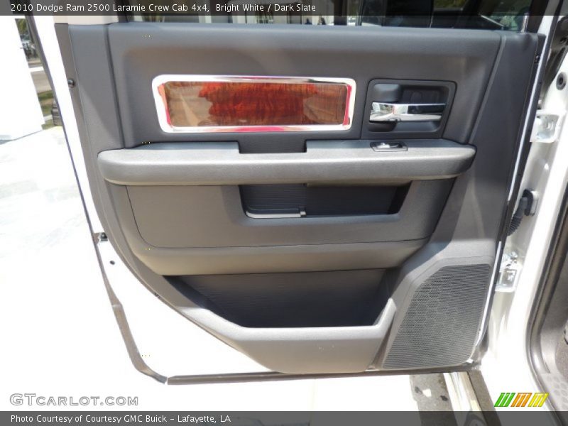Bright White / Dark Slate 2010 Dodge Ram 2500 Laramie Crew Cab 4x4