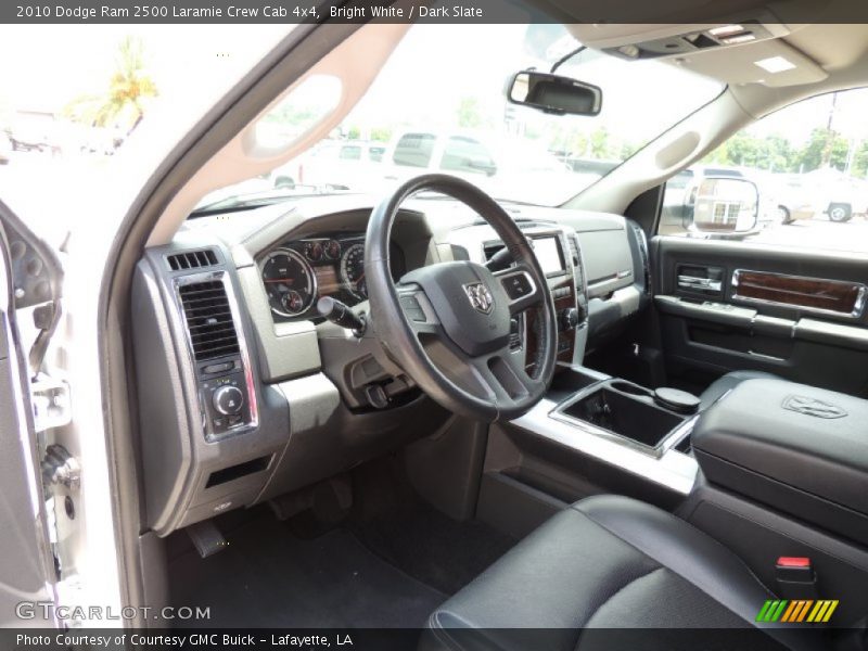 Bright White / Dark Slate 2010 Dodge Ram 2500 Laramie Crew Cab 4x4