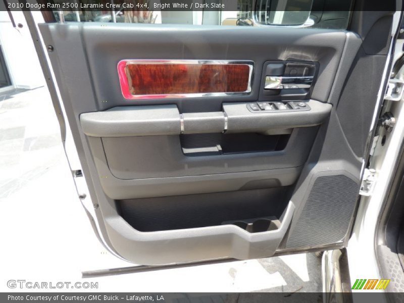 Bright White / Dark Slate 2010 Dodge Ram 2500 Laramie Crew Cab 4x4