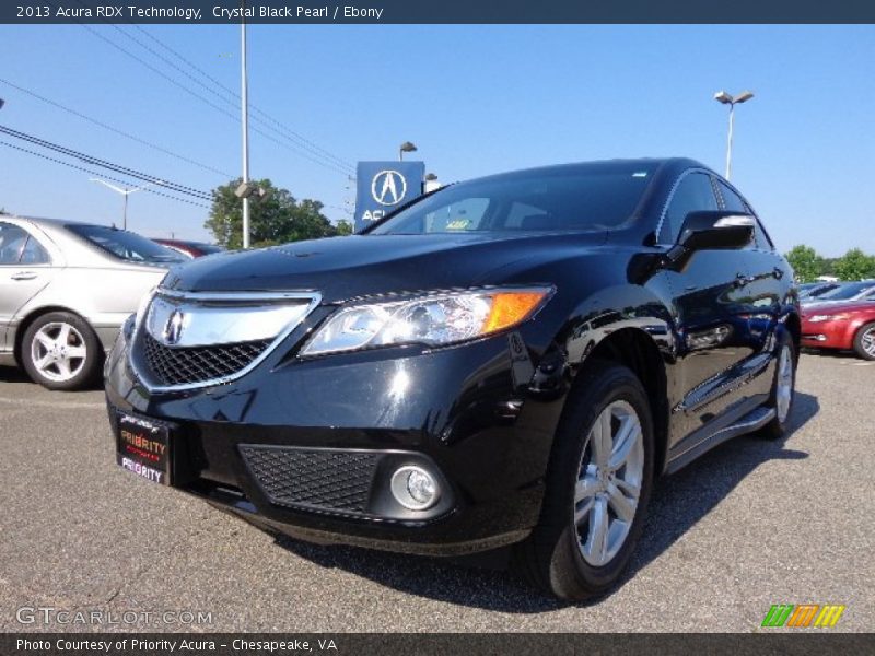 Crystal Black Pearl / Ebony 2013 Acura RDX Technology