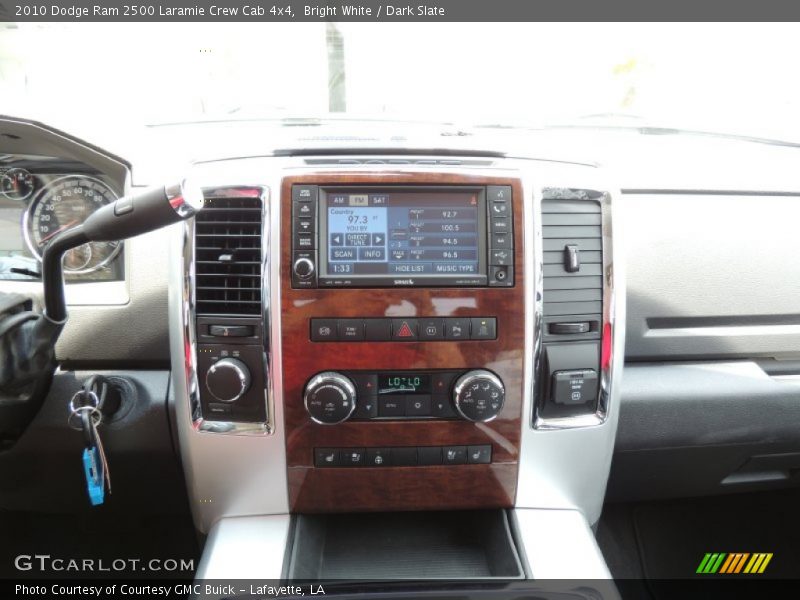Bright White / Dark Slate 2010 Dodge Ram 2500 Laramie Crew Cab 4x4