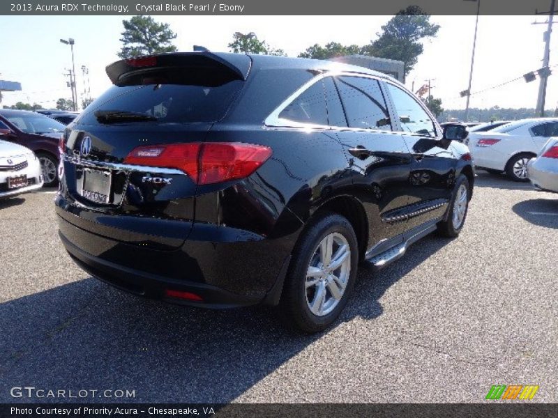 Crystal Black Pearl / Ebony 2013 Acura RDX Technology