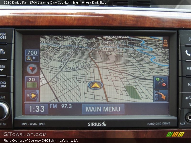 Bright White / Dark Slate 2010 Dodge Ram 2500 Laramie Crew Cab 4x4