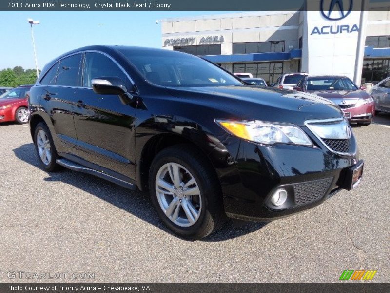 Crystal Black Pearl / Ebony 2013 Acura RDX Technology