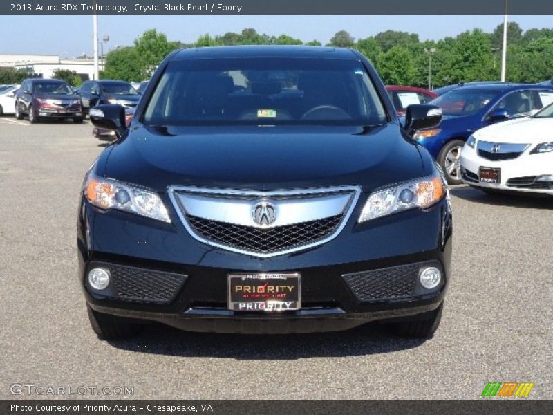 Crystal Black Pearl / Ebony 2013 Acura RDX Technology