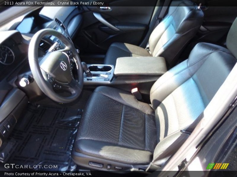 Crystal Black Pearl / Ebony 2013 Acura RDX Technology