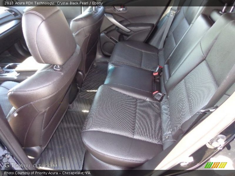 Crystal Black Pearl / Ebony 2013 Acura RDX Technology