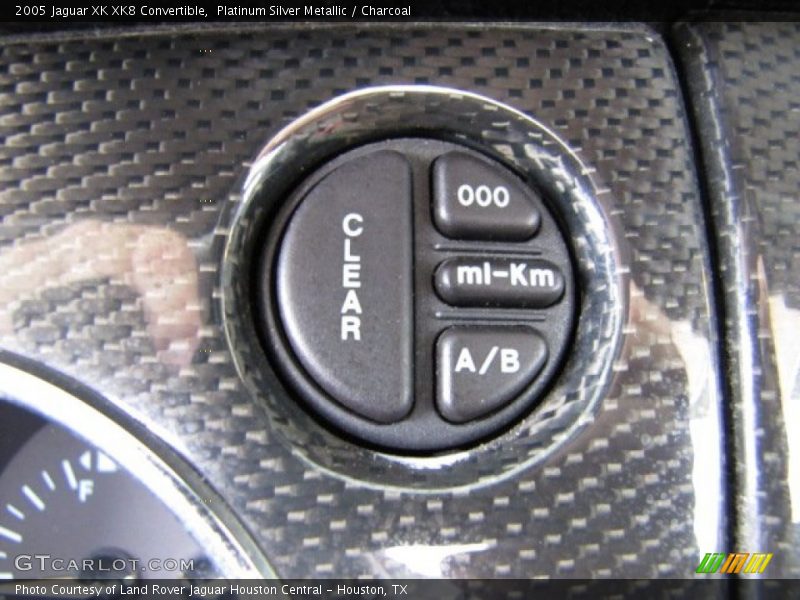 Platinum Silver Metallic / Charcoal 2005 Jaguar XK XK8 Convertible