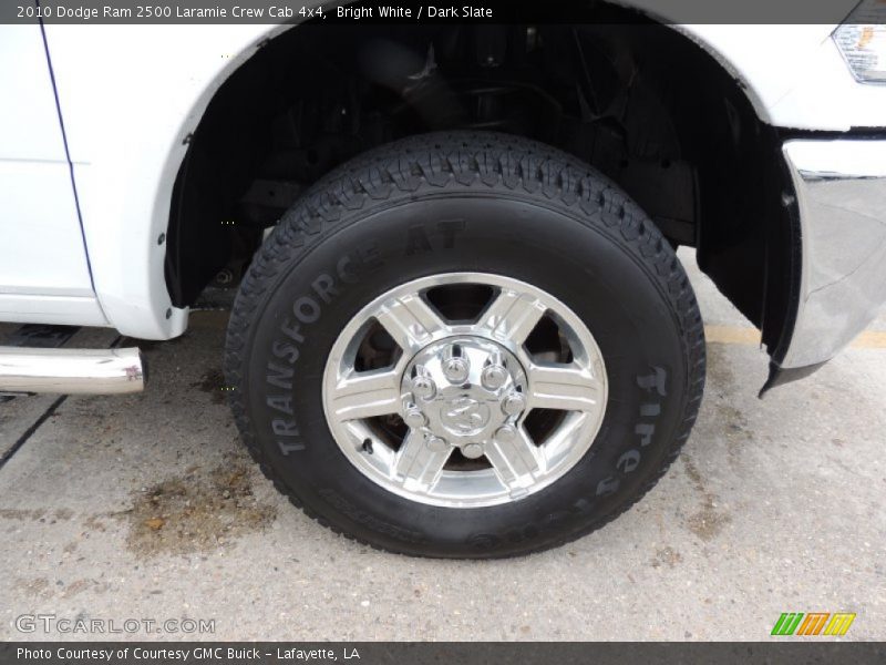 Bright White / Dark Slate 2010 Dodge Ram 2500 Laramie Crew Cab 4x4