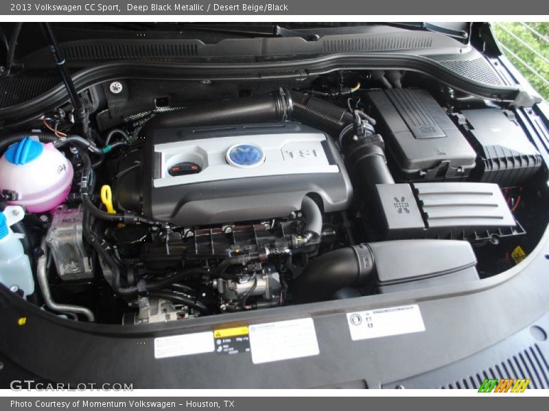 Deep Black Metallic / Desert Beige/Black 2013 Volkswagen CC Sport