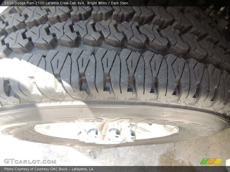 Bright White / Dark Slate 2010 Dodge Ram 2500 Laramie Crew Cab 4x4