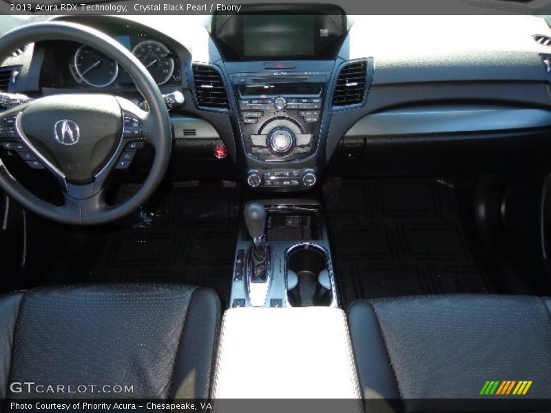 Crystal Black Pearl / Ebony 2013 Acura RDX Technology
