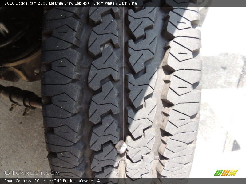 Bright White / Dark Slate 2010 Dodge Ram 2500 Laramie Crew Cab 4x4