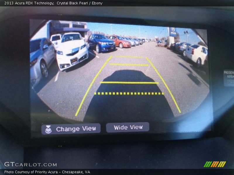 Crystal Black Pearl / Ebony 2013 Acura RDX Technology