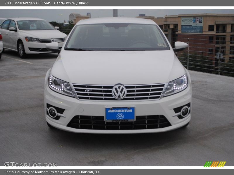Candy White / Black 2013 Volkswagen CC Sport