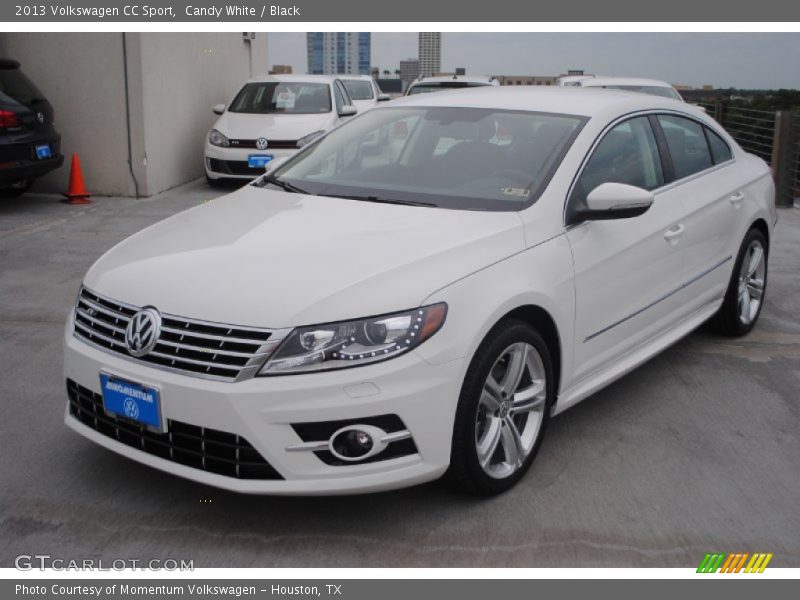 Candy White / Black 2013 Volkswagen CC Sport