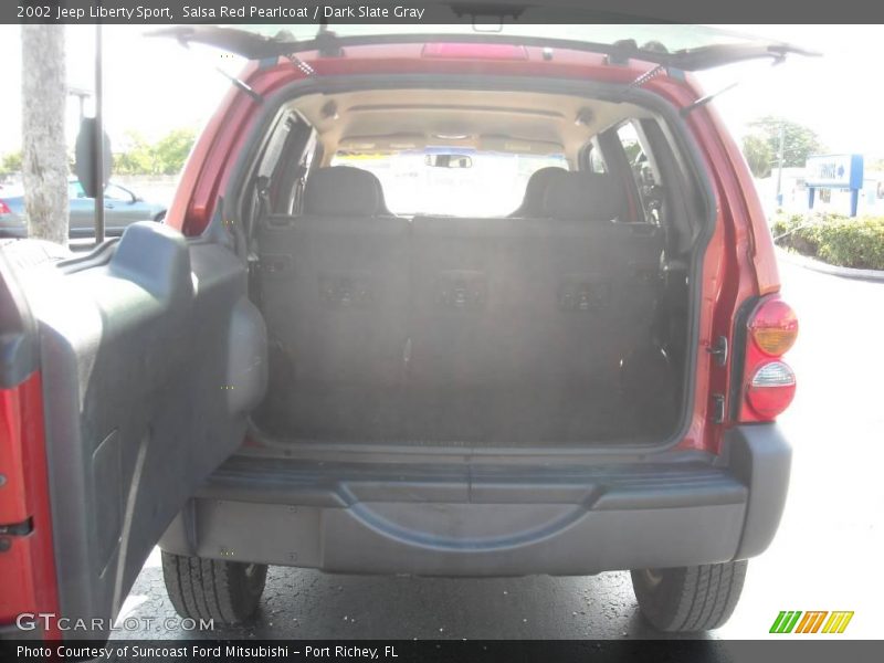 Salsa Red Pearlcoat / Dark Slate Gray 2002 Jeep Liberty Sport