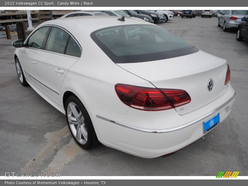 Candy White / Black 2013 Volkswagen CC Sport