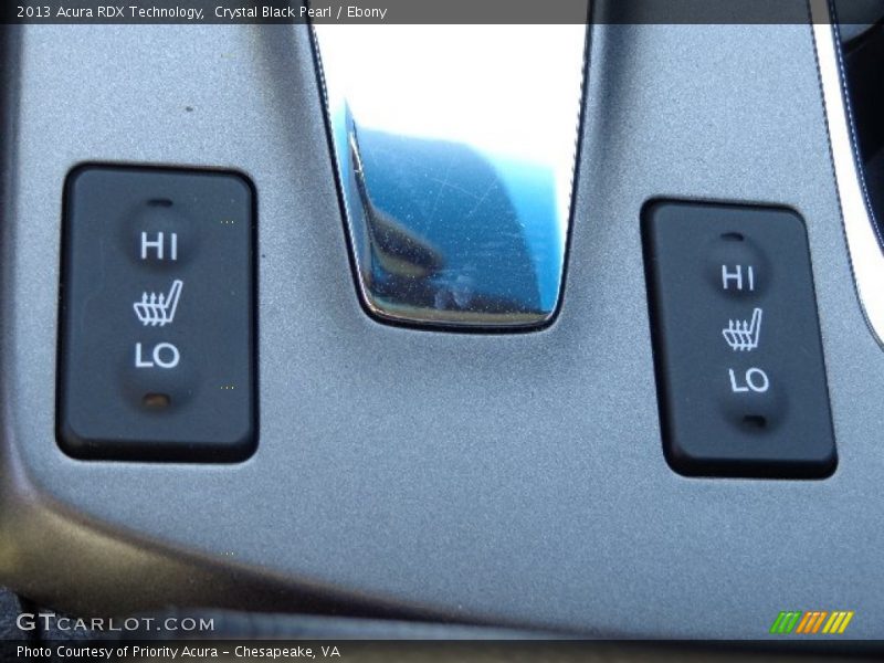 Crystal Black Pearl / Ebony 2013 Acura RDX Technology