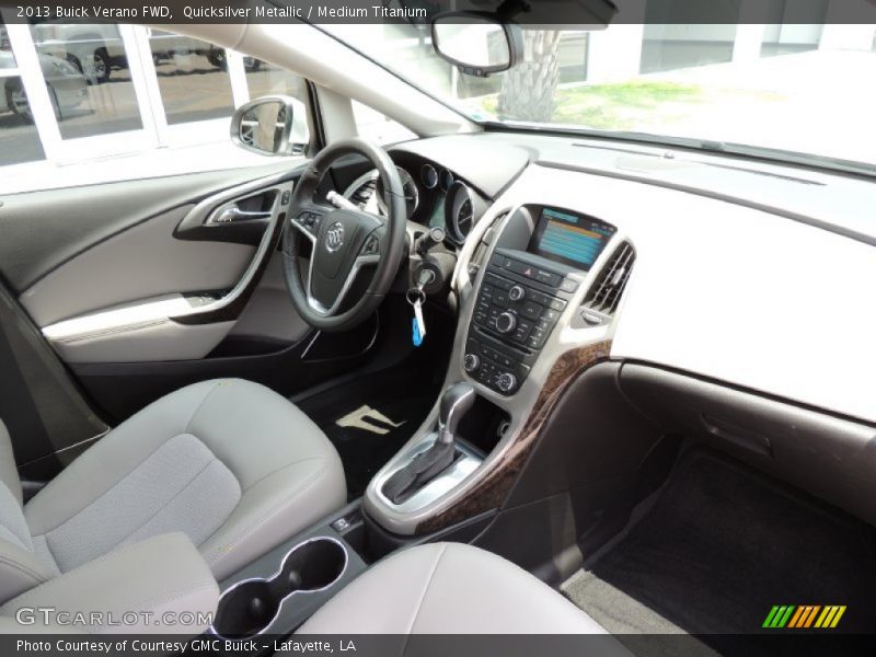 Quicksilver Metallic / Medium Titanium 2013 Buick Verano FWD