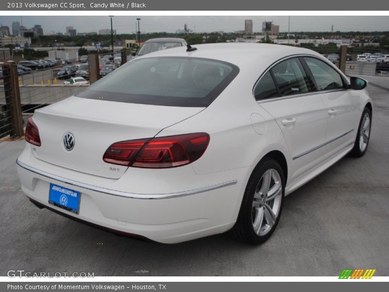 Candy White / Black 2013 Volkswagen CC Sport