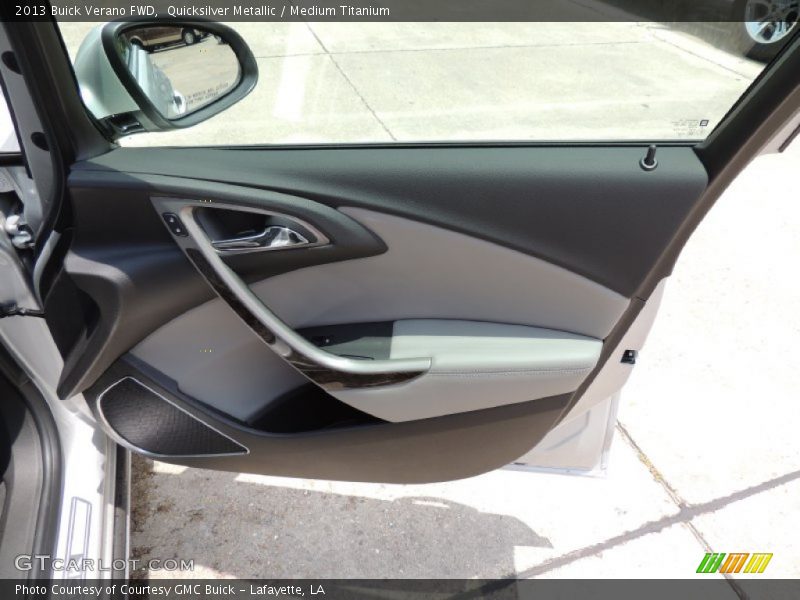 Quicksilver Metallic / Medium Titanium 2013 Buick Verano FWD