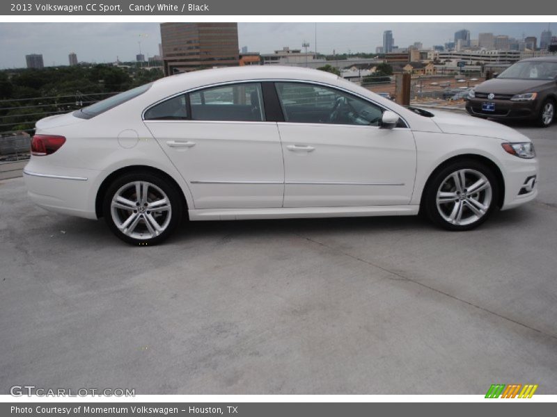 Candy White / Black 2013 Volkswagen CC Sport