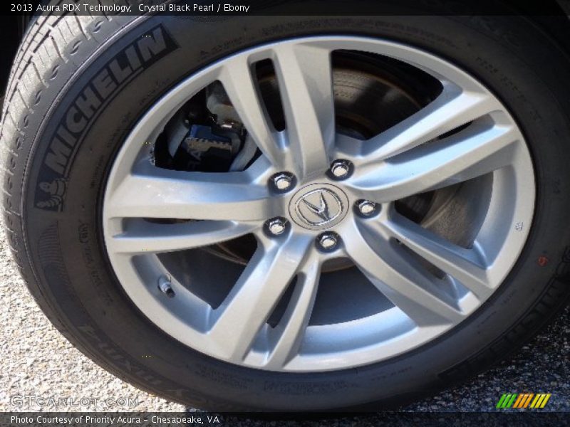Crystal Black Pearl / Ebony 2013 Acura RDX Technology