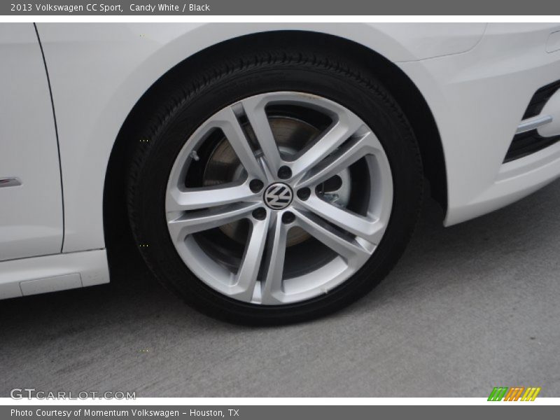 Candy White / Black 2013 Volkswagen CC Sport