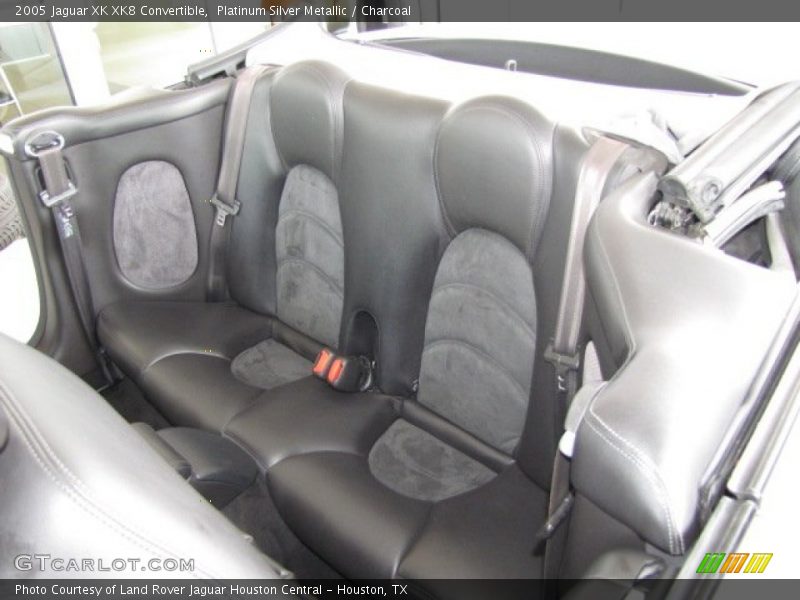 Platinum Silver Metallic / Charcoal 2005 Jaguar XK XK8 Convertible