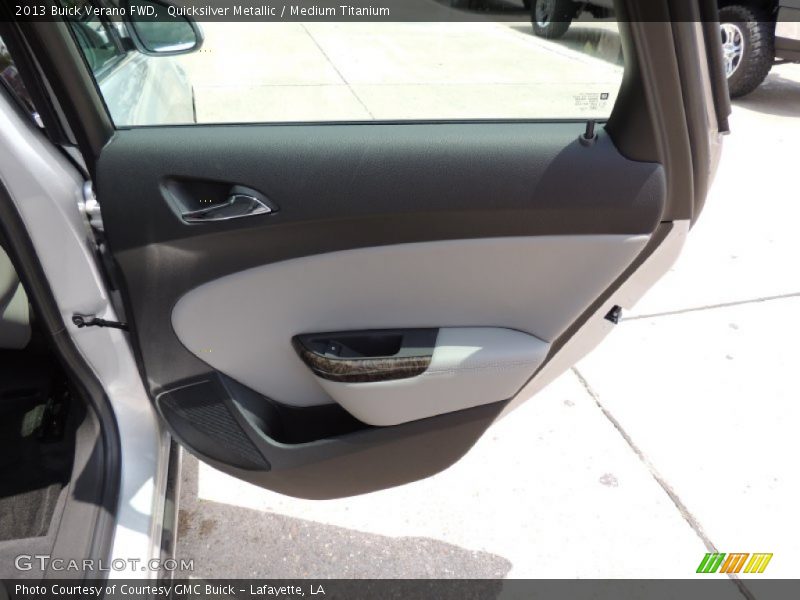 Quicksilver Metallic / Medium Titanium 2013 Buick Verano FWD