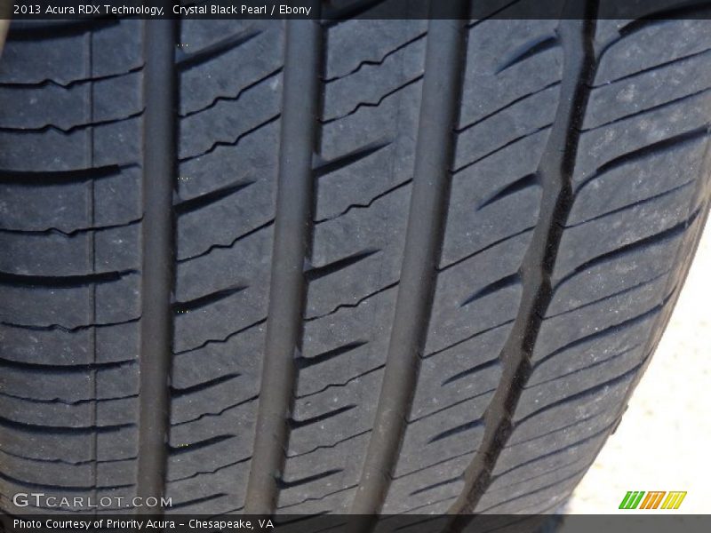 Crystal Black Pearl / Ebony 2013 Acura RDX Technology
