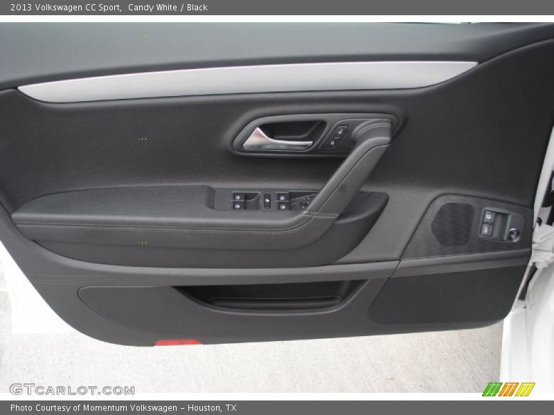 Candy White / Black 2013 Volkswagen CC Sport