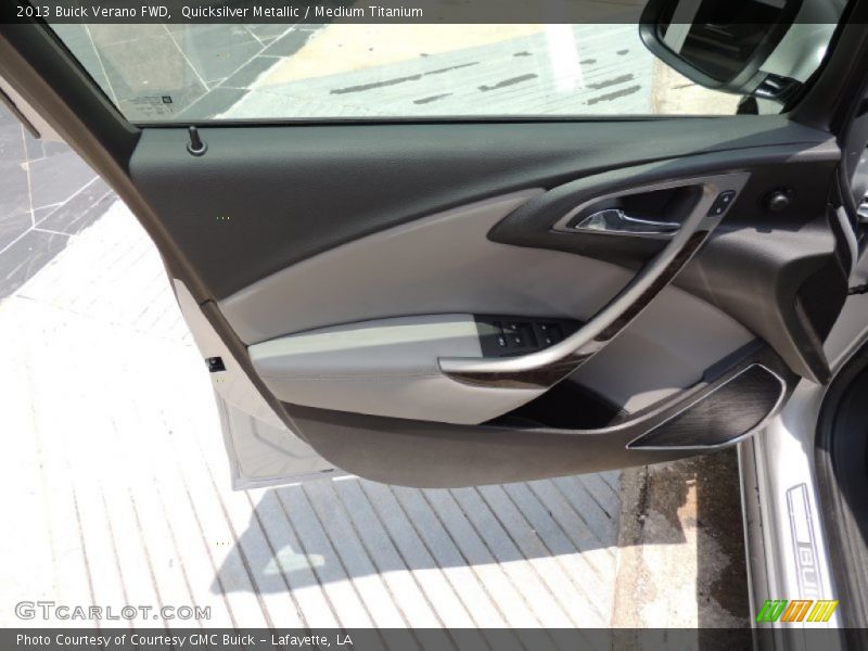 Quicksilver Metallic / Medium Titanium 2013 Buick Verano FWD