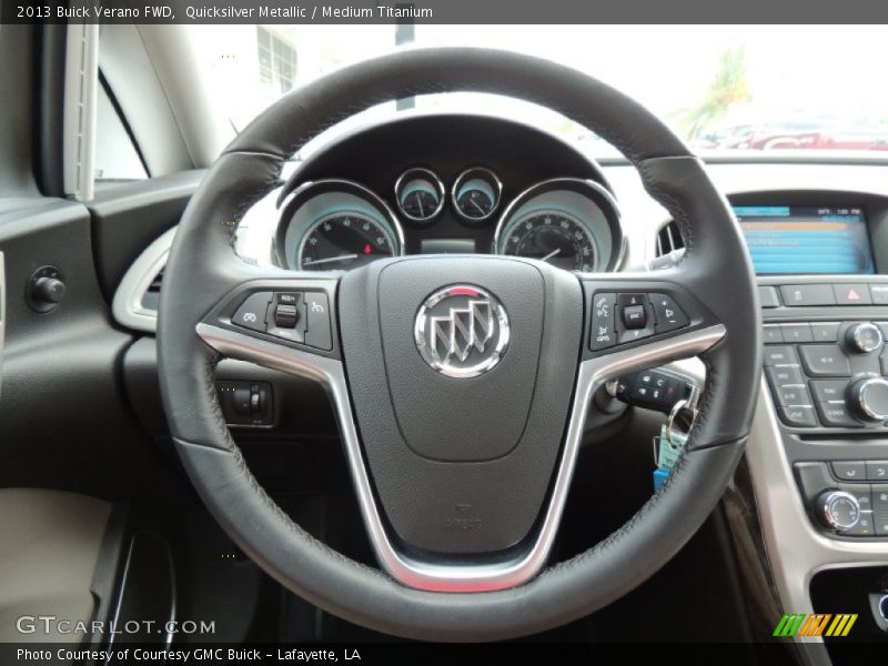 Quicksilver Metallic / Medium Titanium 2013 Buick Verano FWD