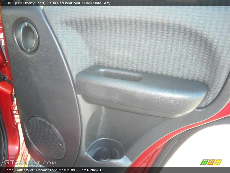 Salsa Red Pearlcoat / Dark Slate Gray 2002 Jeep Liberty Sport