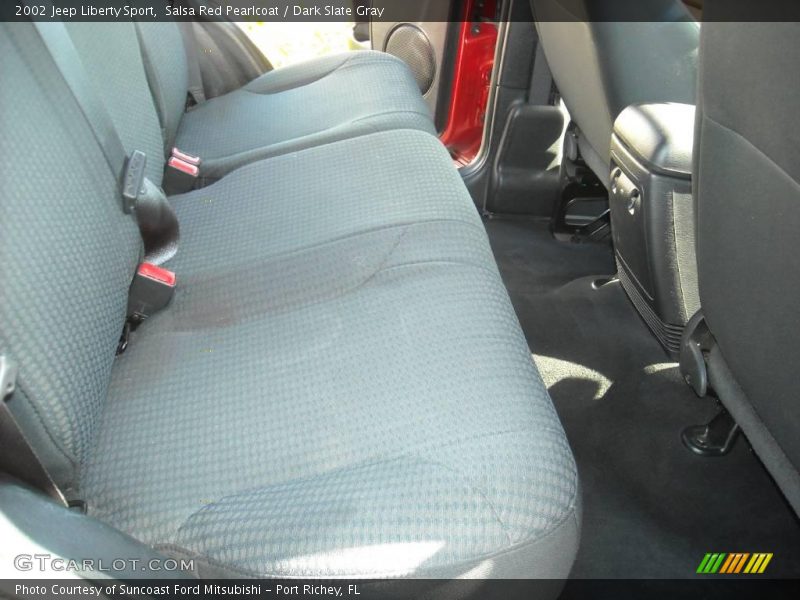 Salsa Red Pearlcoat / Dark Slate Gray 2002 Jeep Liberty Sport