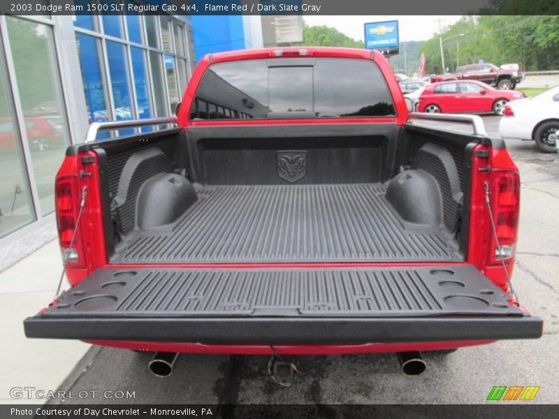 Flame Red / Dark Slate Gray 2003 Dodge Ram 1500 SLT Regular Cab 4x4
