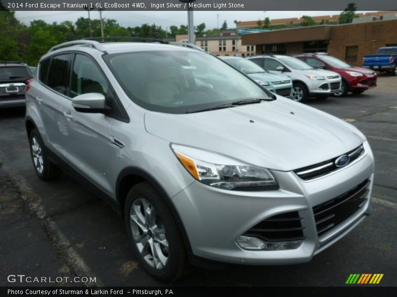 Front 3/4 View of 2014 Escape Titanium 1.6L EcoBoost 4WD