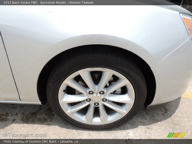 Quicksilver Metallic / Medium Titanium 2013 Buick Verano FWD