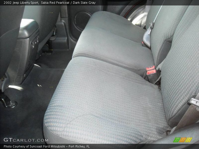 Salsa Red Pearlcoat / Dark Slate Gray 2002 Jeep Liberty Sport