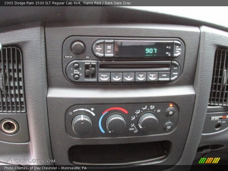 Flame Red / Dark Slate Gray 2003 Dodge Ram 1500 SLT Regular Cab 4x4