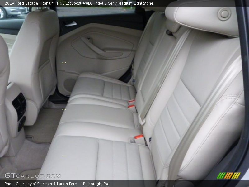 Rear Seat of 2014 Escape Titanium 1.6L EcoBoost 4WD