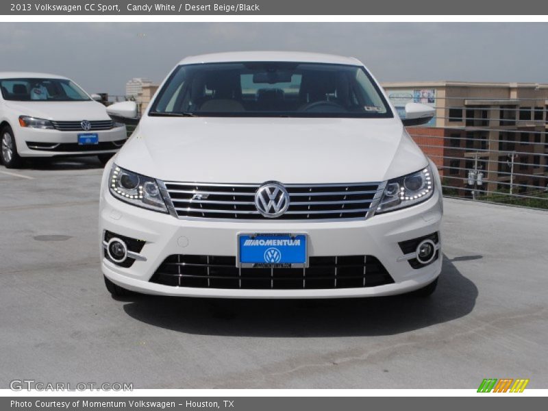 Candy White / Desert Beige/Black 2013 Volkswagen CC Sport