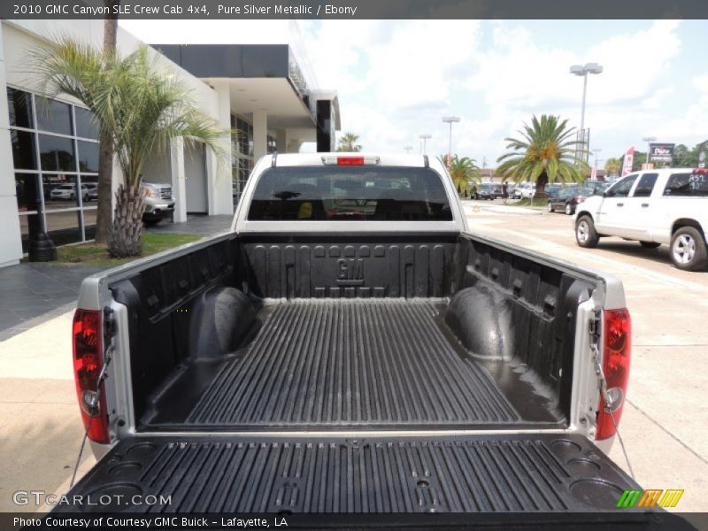 Pure Silver Metallic / Ebony 2010 GMC Canyon SLE Crew Cab 4x4