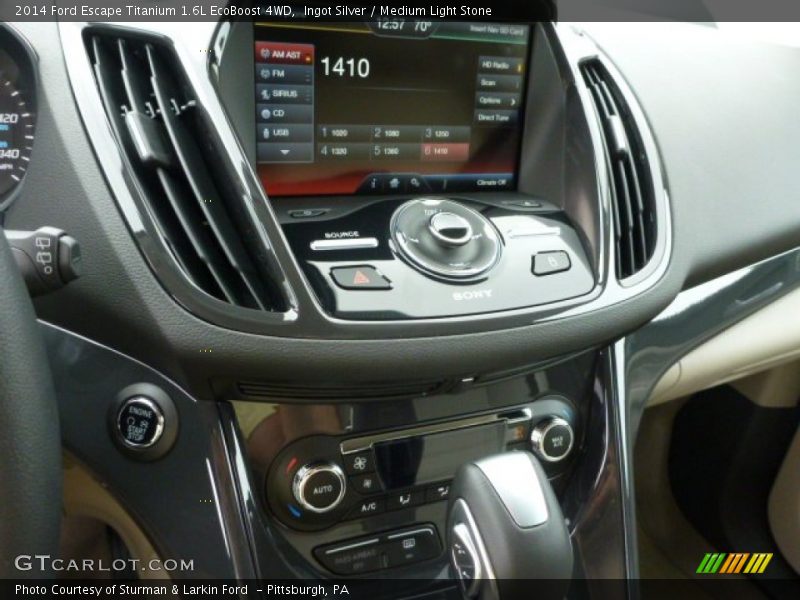 Controls of 2014 Escape Titanium 1.6L EcoBoost 4WD