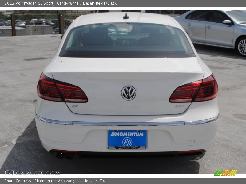 Candy White / Desert Beige/Black 2013 Volkswagen CC Sport