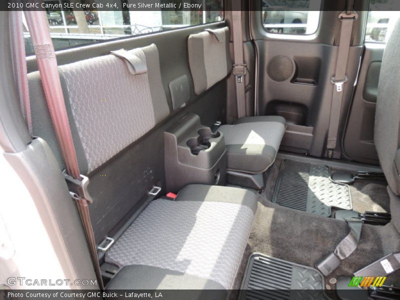Pure Silver Metallic / Ebony 2010 GMC Canyon SLE Crew Cab 4x4
